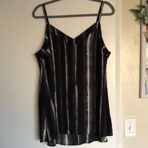 Torrid Chiffon Tank Top with Stripes